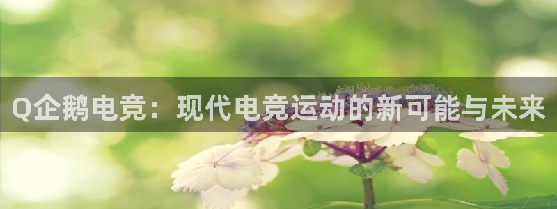 火博电竞官网入口：Q企鹅电竞：现代电竞运动的新可能与未来